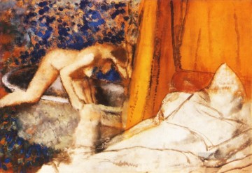 エドガー・ドガ Painting - お風呂 1890年 エドガー・ドガ